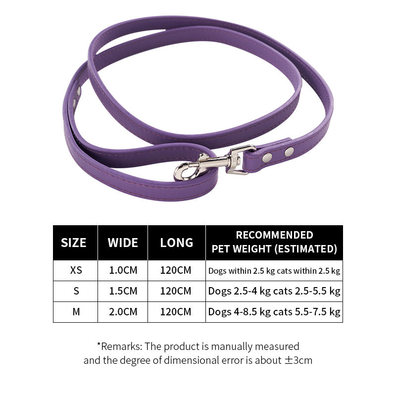 PU Leather Pet Leash