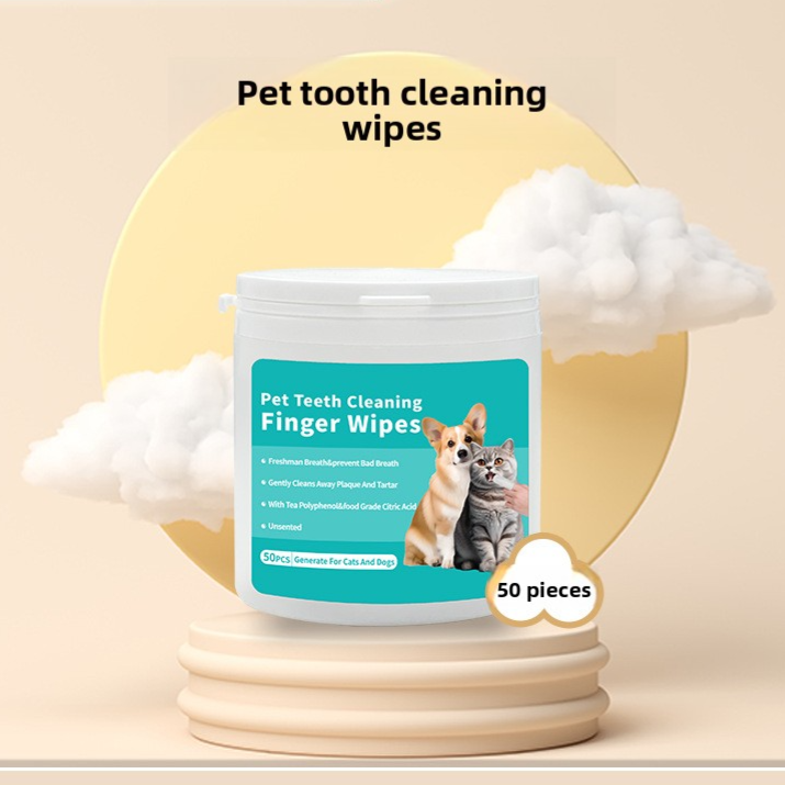 Pet Grooming Wipes and Cleaning Supplies Kit