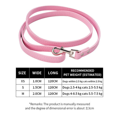 PU Leather Pet Leash