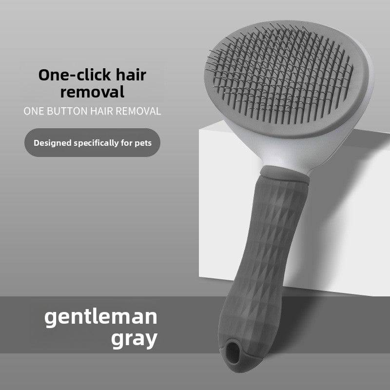 Pet Hair Removal Brush with Self Cleaning Feature