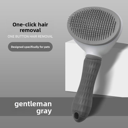 Pet Hair Removal Brush with Self Cleaning Feature