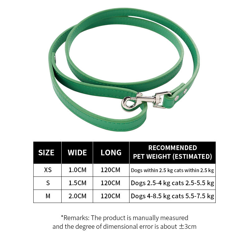 PU Leather Pet Leash
