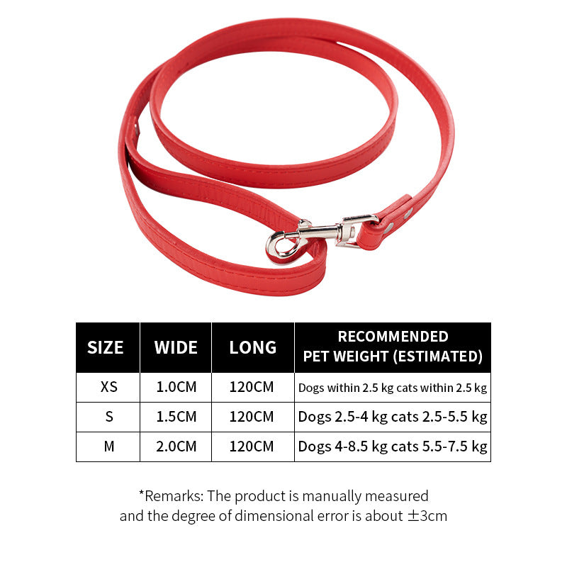 PU Leather Pet Leash