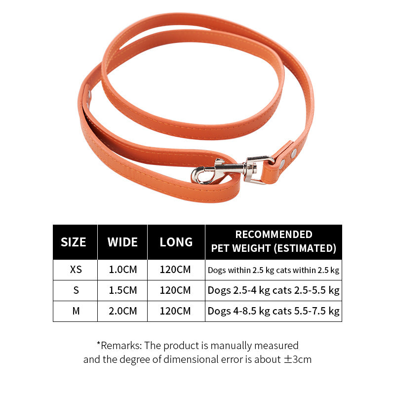 PU Leather Pet Leash