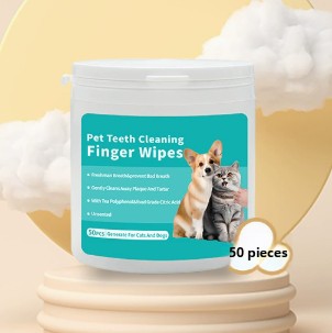 Pet Grooming Wipes and Cleaning Supplies Kit