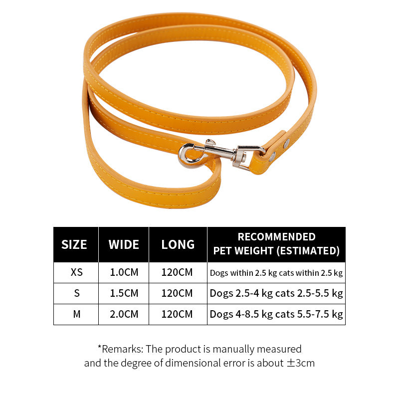 PU Leather Pet Leash