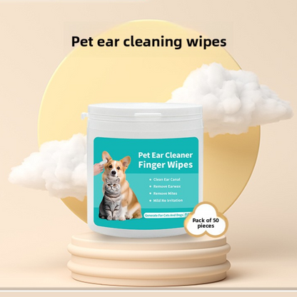 Pet Grooming Wipes and Cleaning Supplies Kit