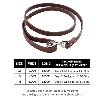 PU Leather Pet Leash